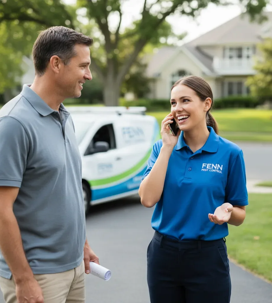 Fenn Pest Control customer support in Thornton